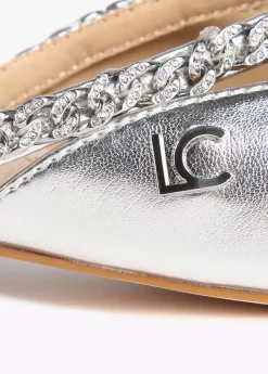 Zapato plano destalonado