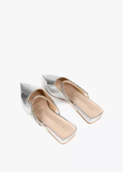 Zapato plano destalonado