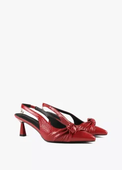 Zapato stiletto destalonado