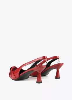 Zapato stiletto destalonado