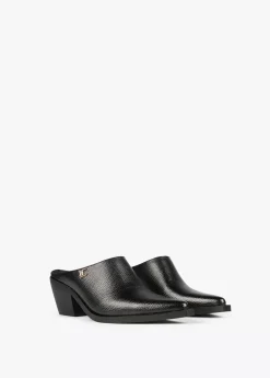 Zueco punta estilo campera